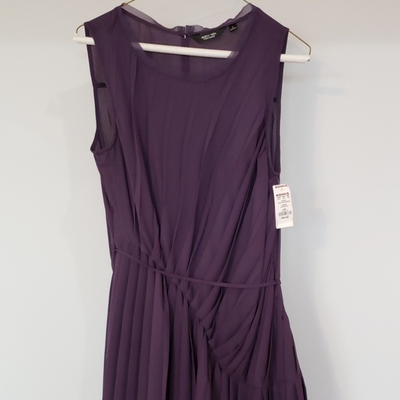 Simply Vera Vera Wang Dresses & Skirts - Purple Asymmetrical  Pleated Dress - L